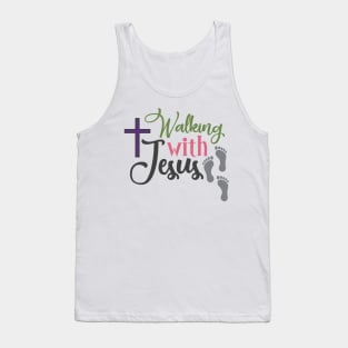 Walking with Jesus Tank Top